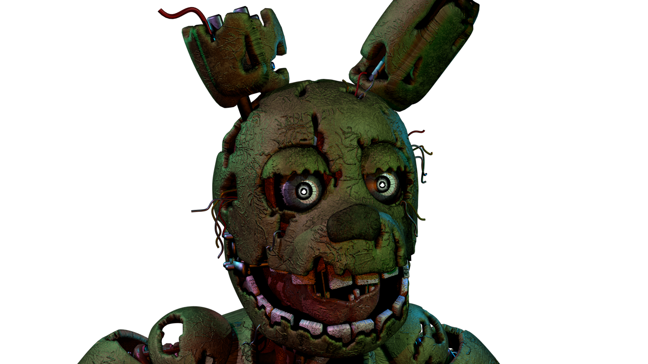 Springtrap render by sinoxuwu on DeviantArt