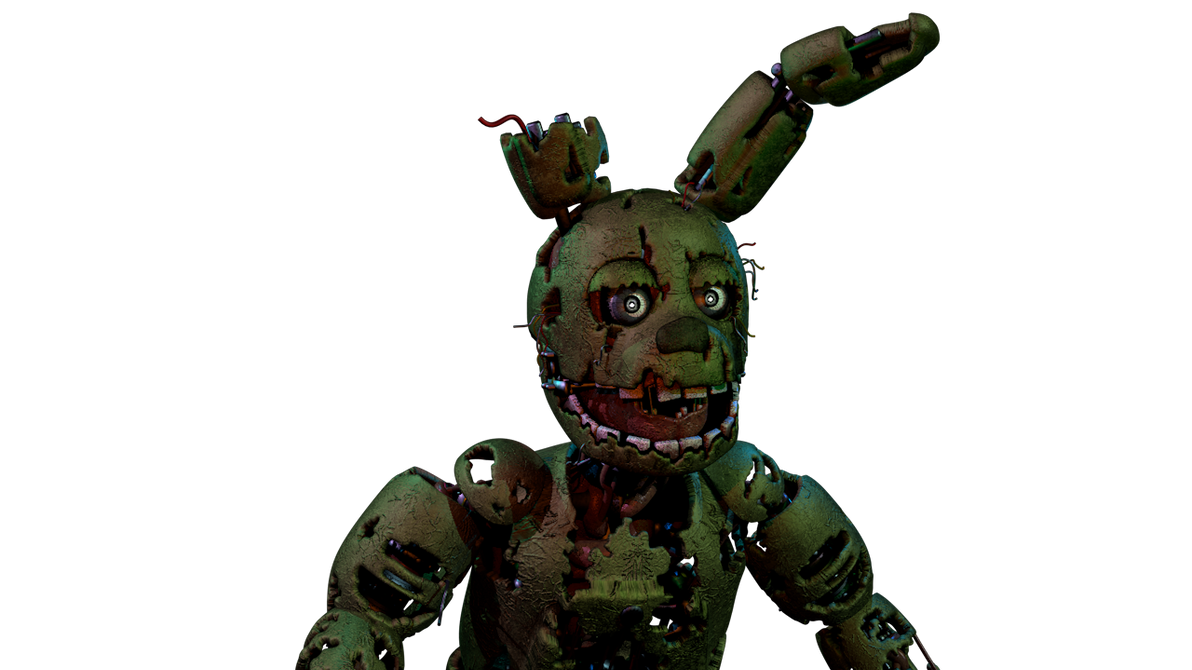 SpringTrap Render by sinoxuwu on DeviantArt