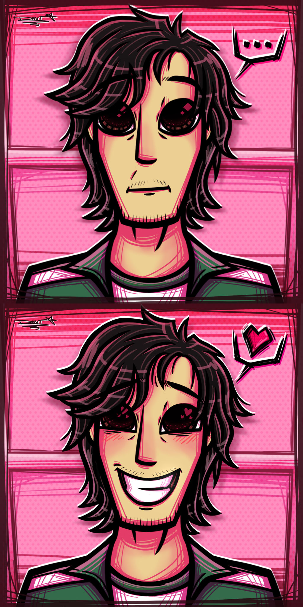 Gi-hun smiling by DaniDreamerArt on DeviantArt