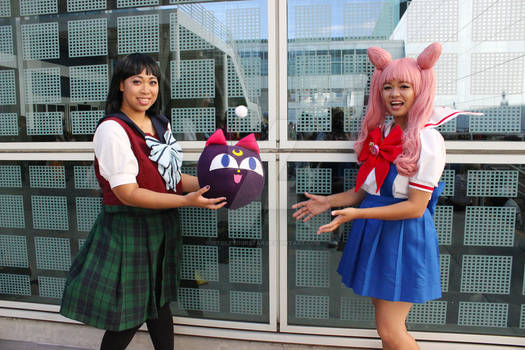 Hotaru and Chibiusa