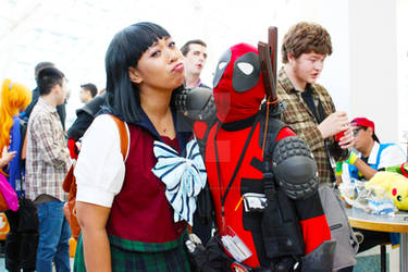 Hotaru and Deadpool