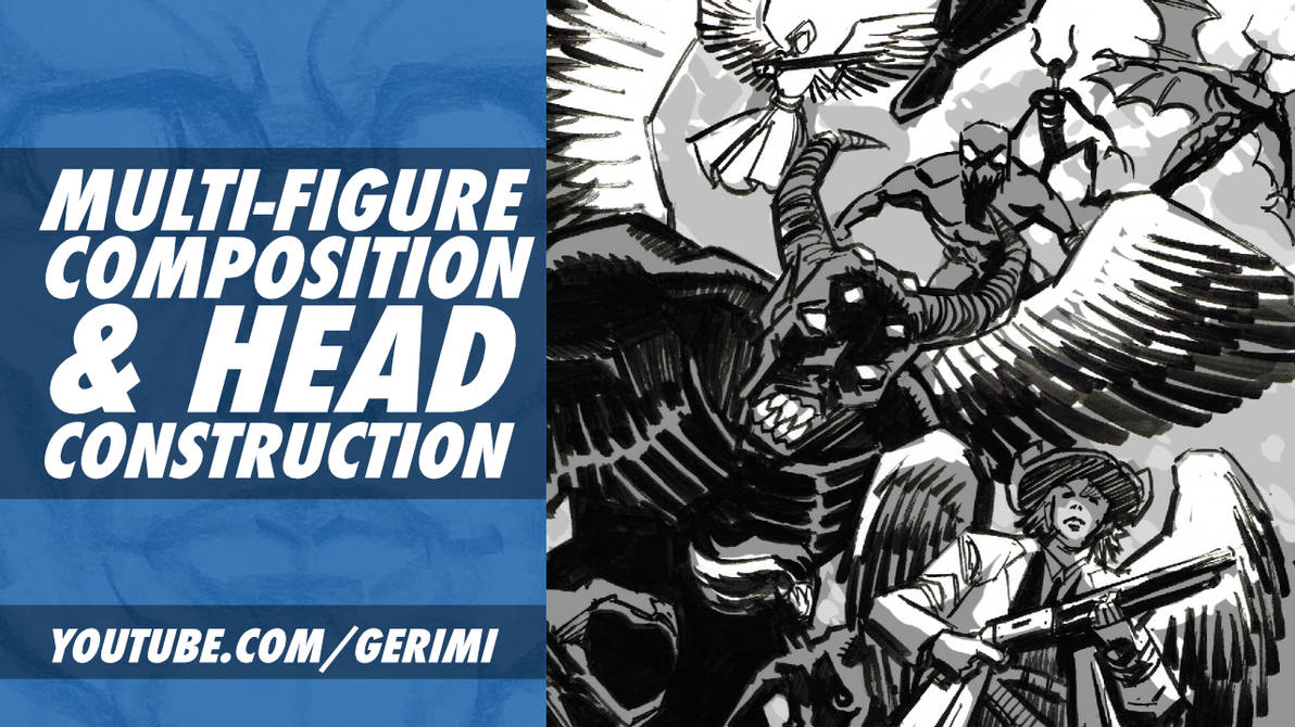 Multi Figure Composition + Head Construction by gerimib on DeviantArt