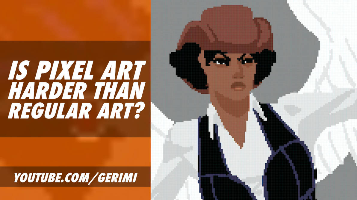 Is Pixel Art Harder Than Regular Art By Gerimib On DeviantArt is-pixel-art-harder-than-regular-art-by-gerimib-on-deviantart