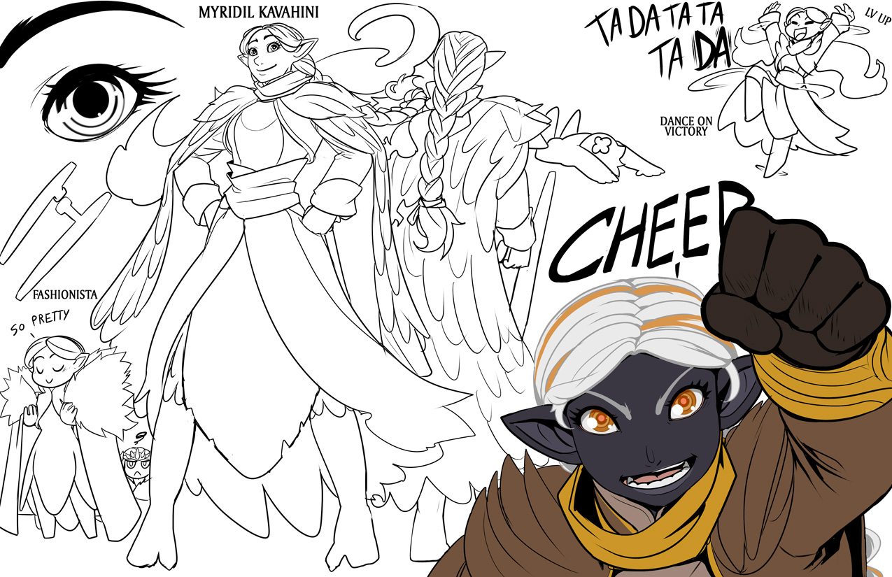 ch46 Myridil by drowtales