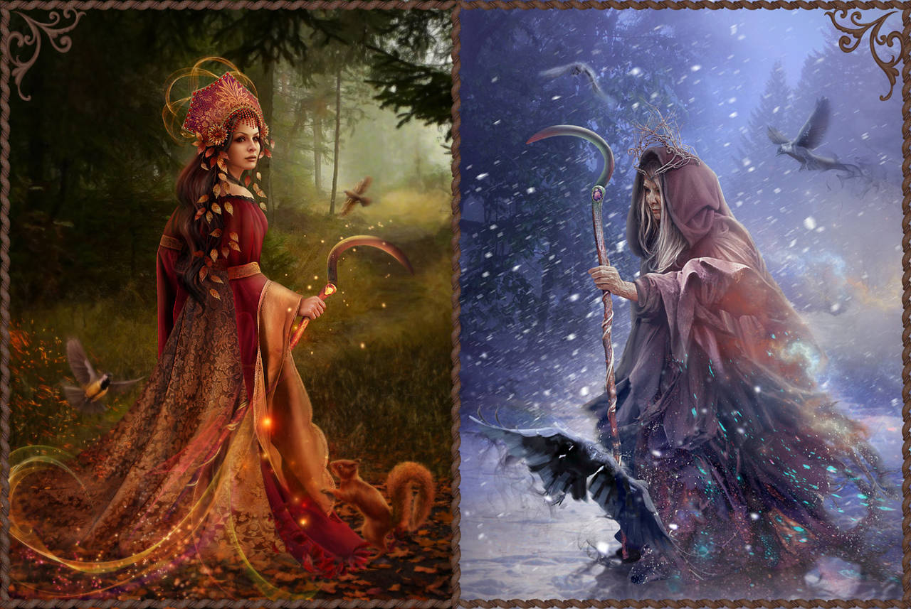 Slavic mythology. Morana by Vasylina