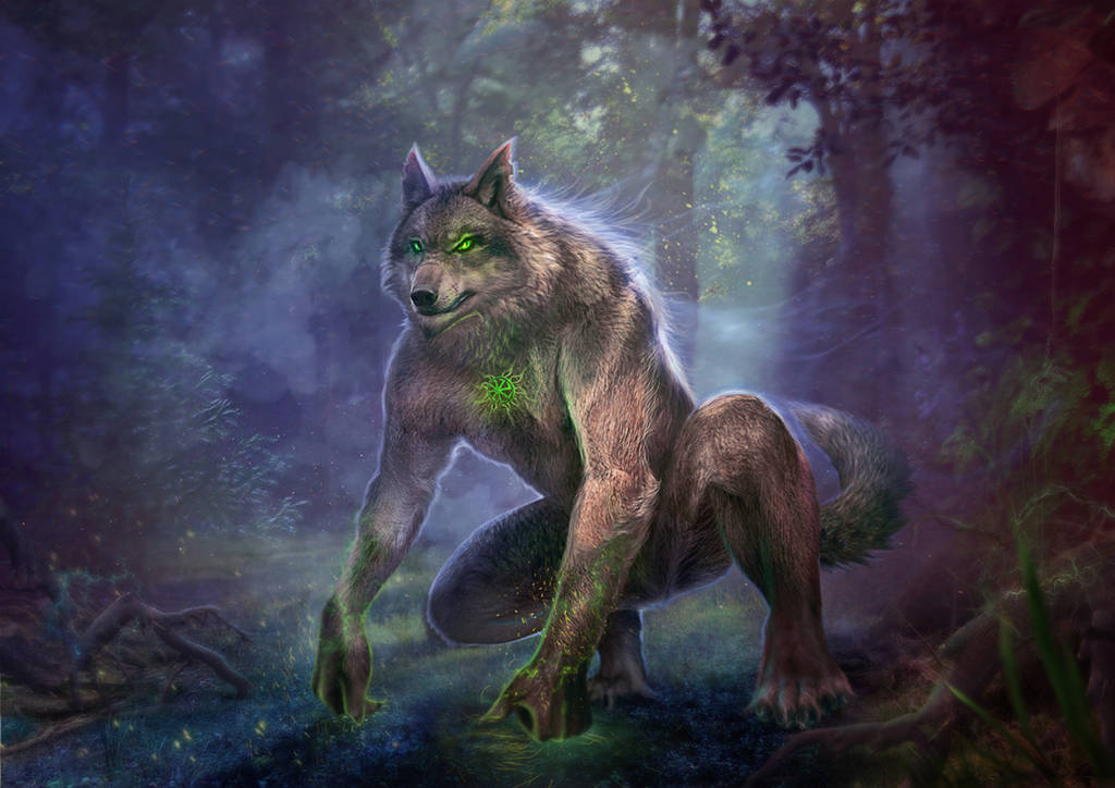 Slavic mythology. Volkolak by Vasylina