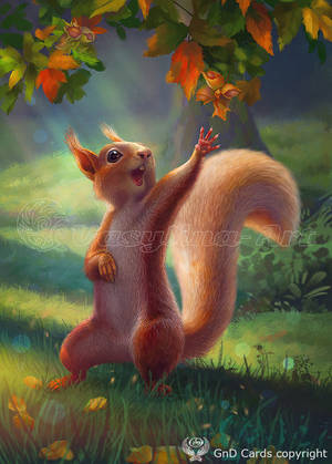 Squirrel by Vasylina