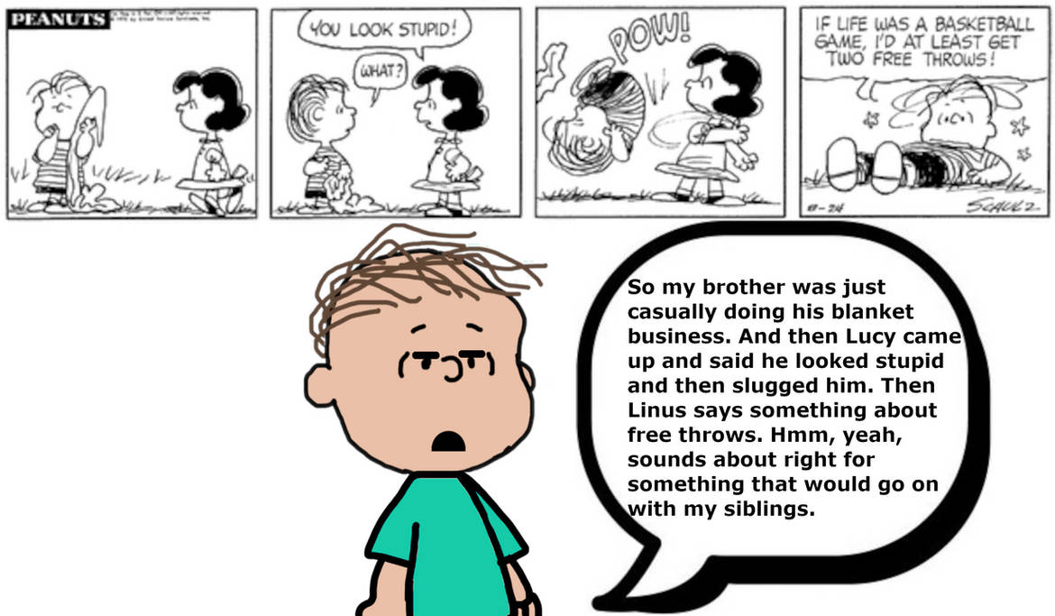 Rerun reacts too a Linus with free throws strip by OdinPCDeviant2003 on ...