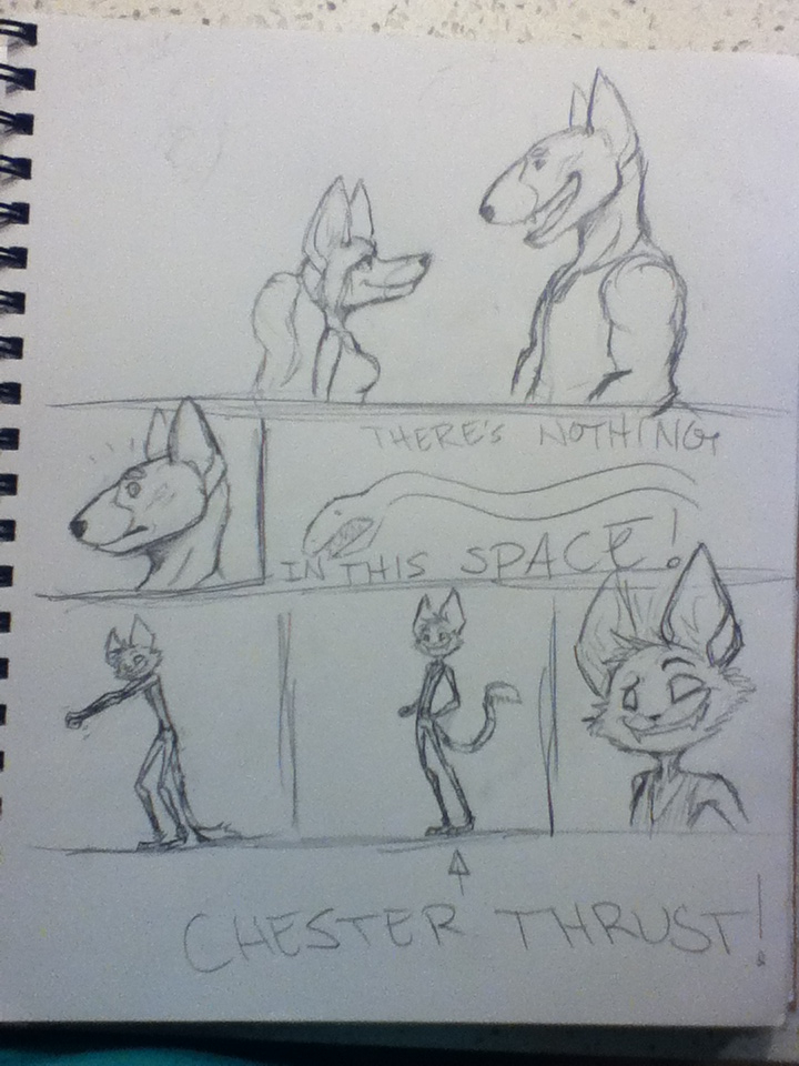 Chester thrust page one