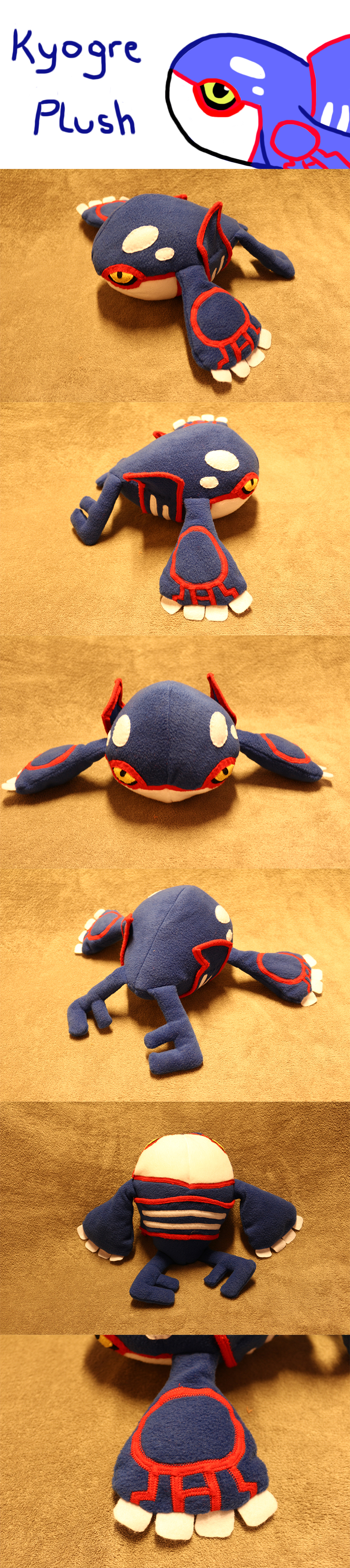 Kyogre Plush