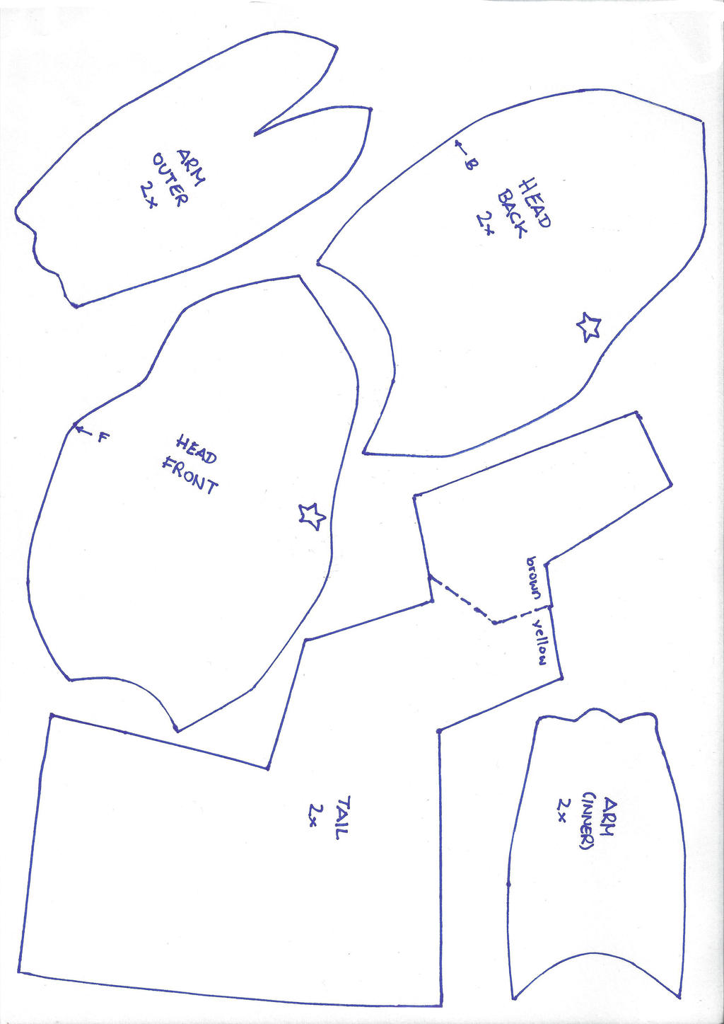 Pikachu Plush Pattern Pt.2 by LuminousLuchador on DeviantArt