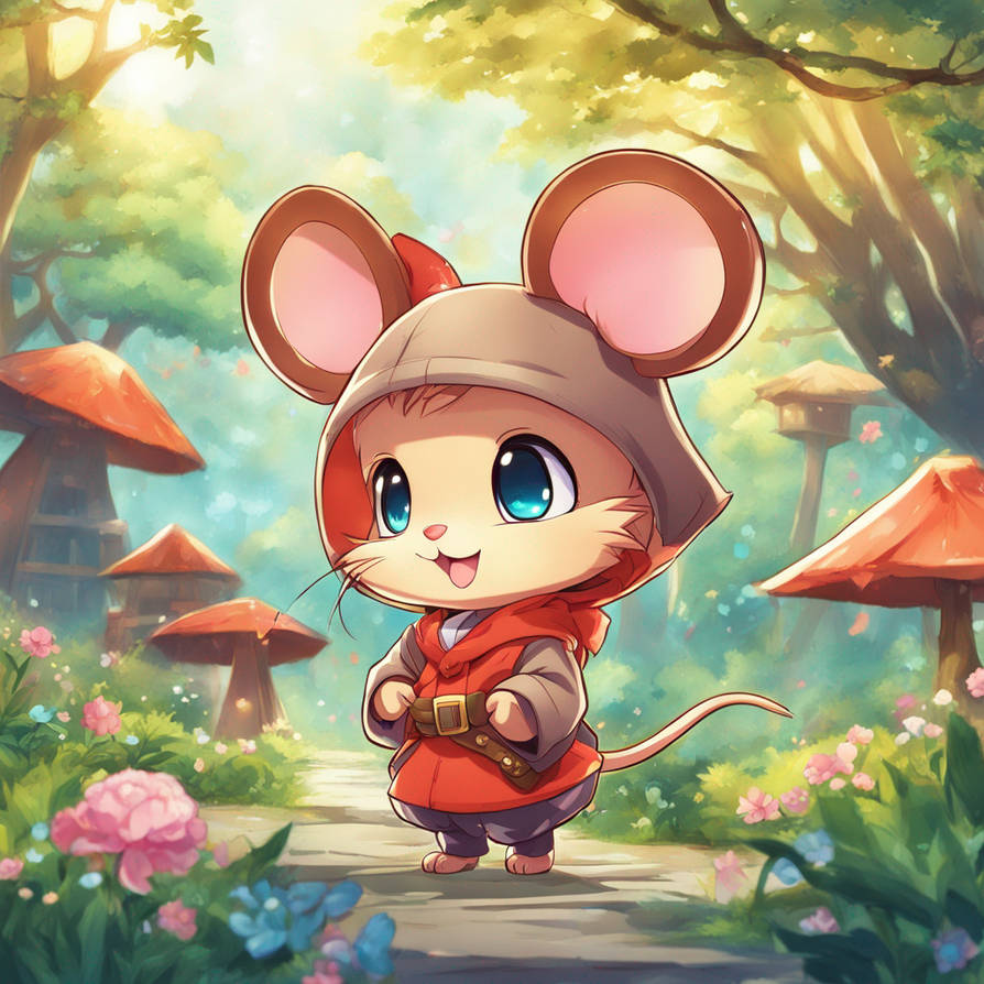Little Mouse Chibi so cute