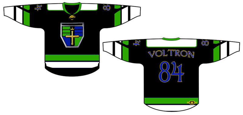 Voltron Hockey Jersey Design