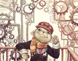 Steam Punk Cat