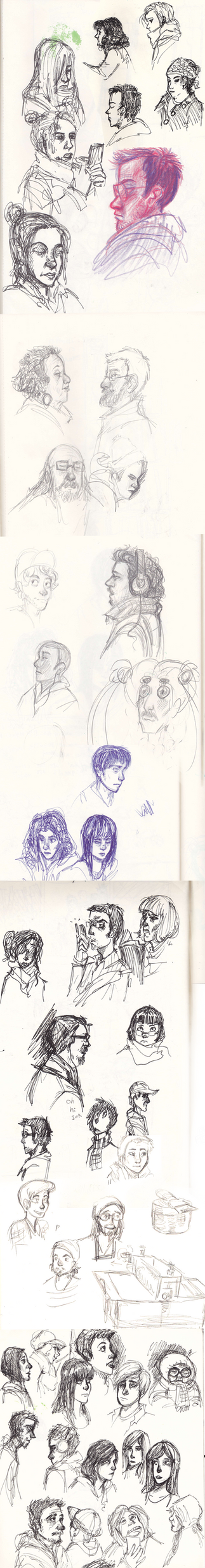 Observational Face Sketches