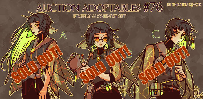 [closed] Firefly Alchemist SET - Auction Adopt 76