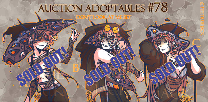 [CLOSED] Don't look at me SET - Auction Adopt 78