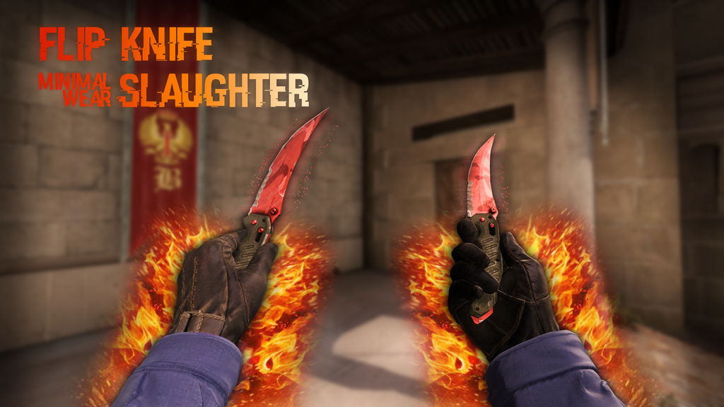 CS:GO Flip Knife Slaughter Design by Sunlightsean on DeviantArt