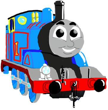 Less Detailed Thomas Line less art - Thomas the tank engine by Thomassoniccarsfan13 on ...