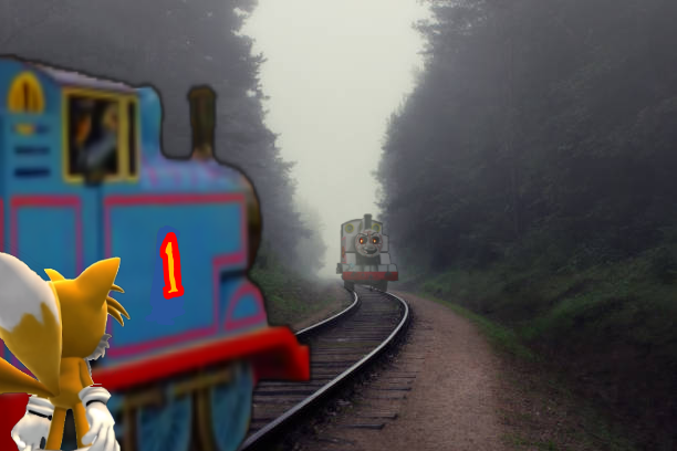Ghost train: He's here. by Thomassoniccarsfan13 on DeviantArt