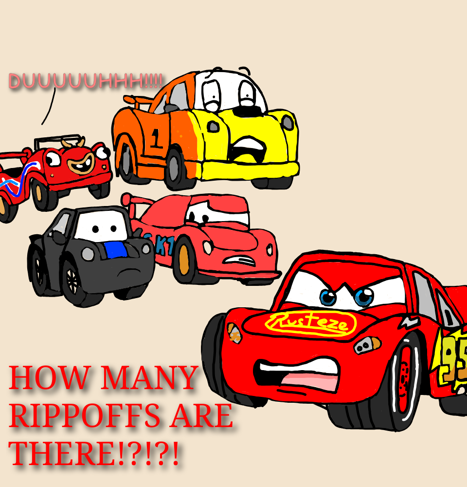 Lightning's Ripoffs by Thomassoniccarsfan13 on DeviantArt