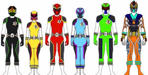 Power Rangers Elemental Masters Morphed by Eddmspy on DeviantArt