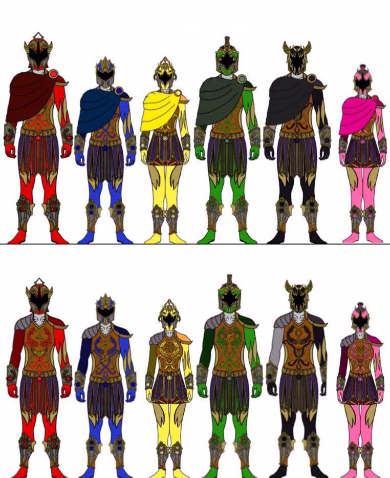 Power Rangers Ancient Age: Olympian Mode. Updated! by Eddmspy on DeviantArt