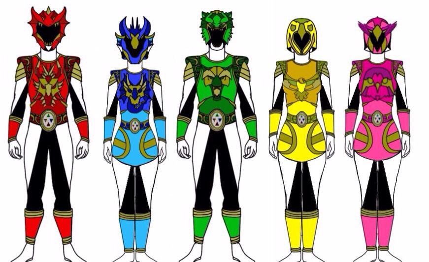 Power Rangers Elemental Knights by Eddmspy on DeviantArt