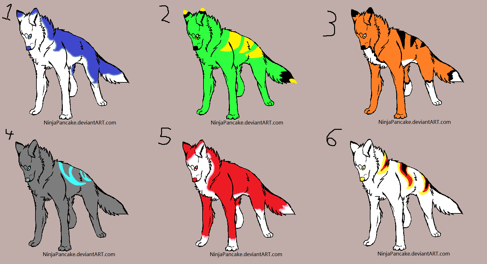 Wolf adopts 2 POINTS