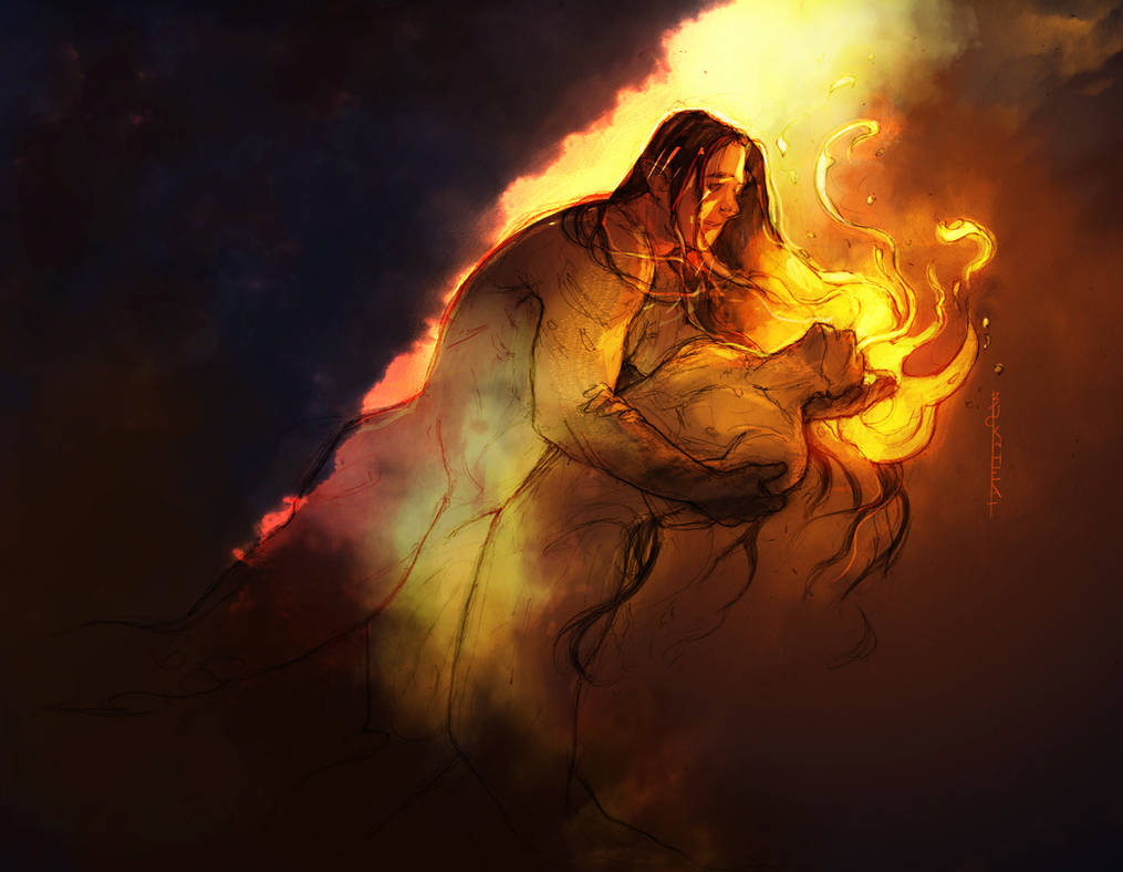Rekindling Flame by ToastedBuckwheat on DeviantArt