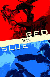 Red vs. Blue poster