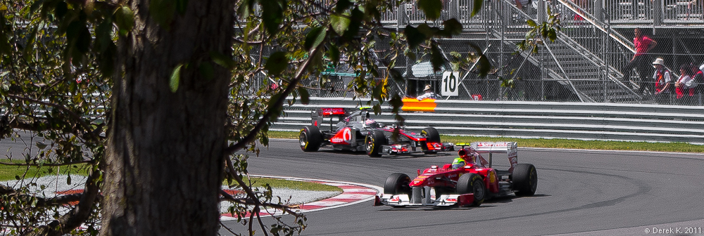 Montreal GP 2011 - Hairpin