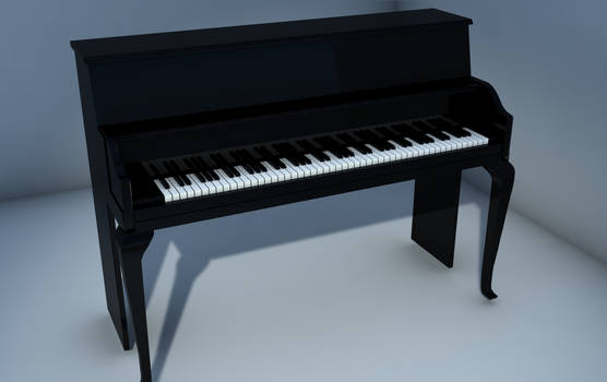 Piano - 3ds Max