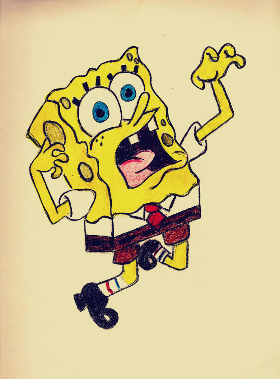 Spongebob in agony by homielove on DeviantArt
