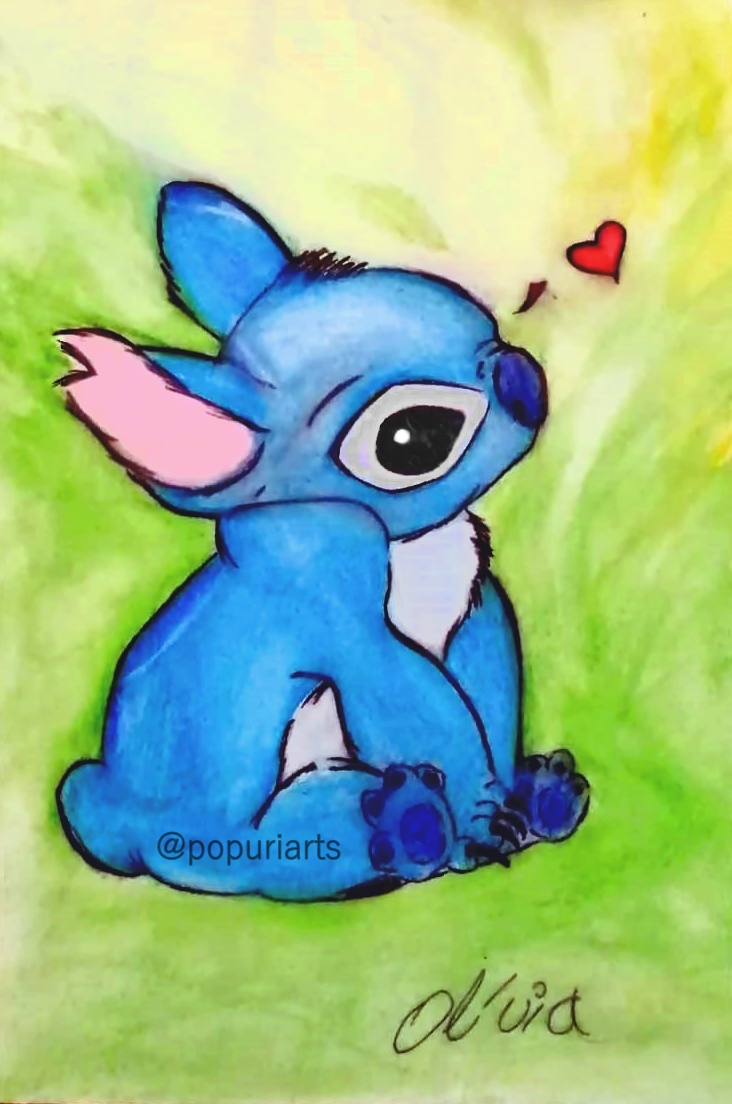 Desenhos de Stitch - Como desenhar Stitch passo a passo