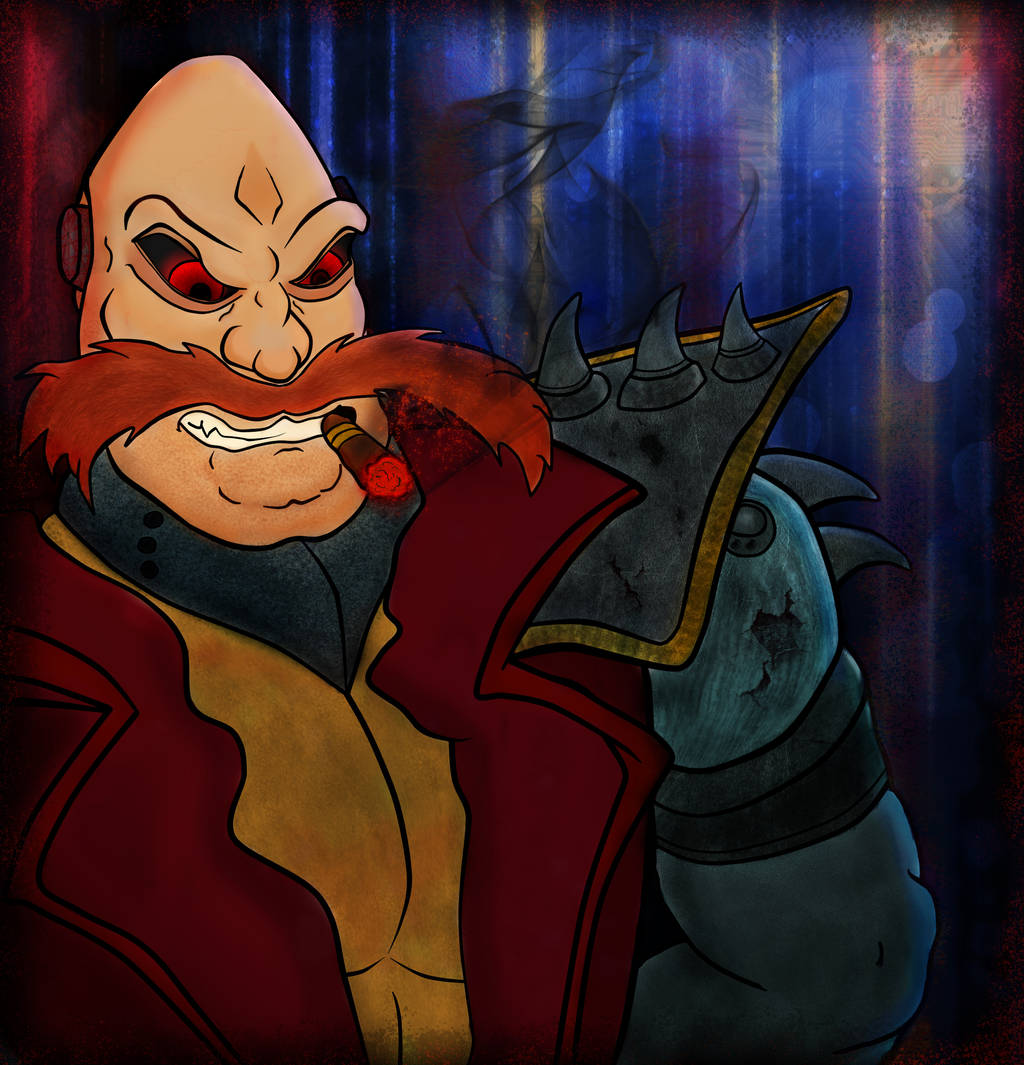 Concept Art: Satam Robotnik. by TheRedStranger