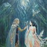 Nan Elmoth. Elwe and Melian
