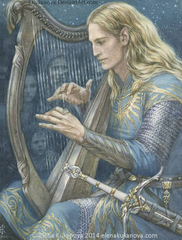 Finrod.  First encounter with Edain