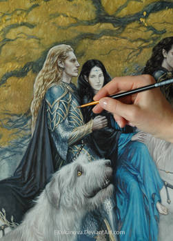 WIP- Celegorm and Luthien