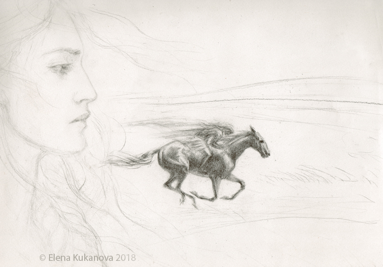 The last moments of Ard Gallen by EKukanova