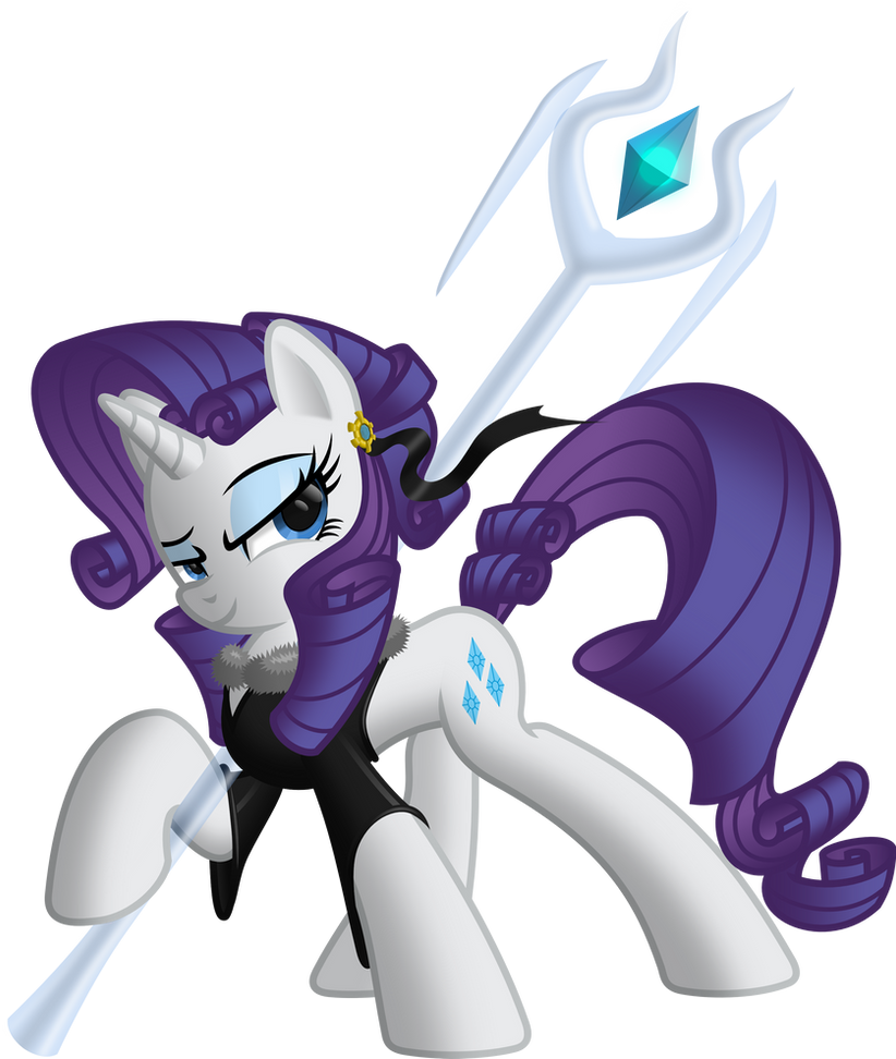 Rarity The Warrior by ItchyKitchy on DeviantArt