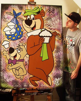 Yogi Bear and Boo Boo