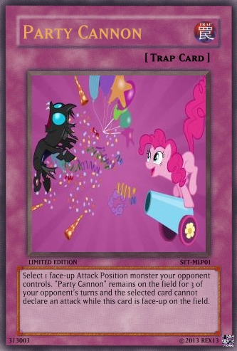 MLP Trap Card: Party Cannon