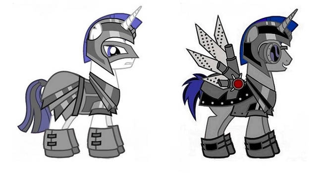 MLP OC: Riot Guard and Artificial Alicorn Guard