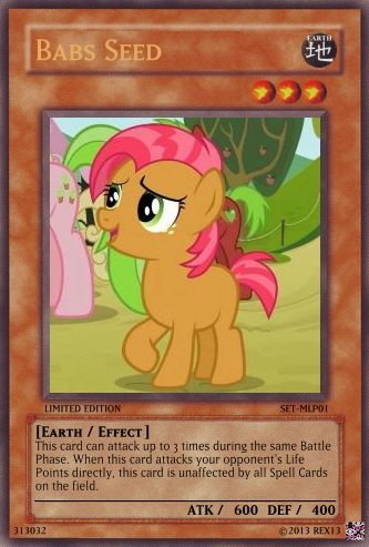 Babs Seed (MLP): Yu-Gi-Oh! Card