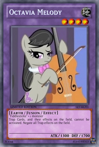 Octavia Melody (MLP): Yu-Gi-Oh! Card