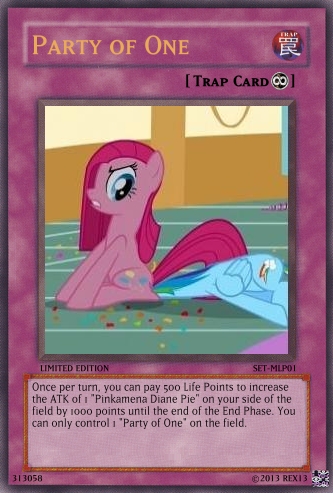 Party of One (MLP): Yu-Gi-Oh! Card