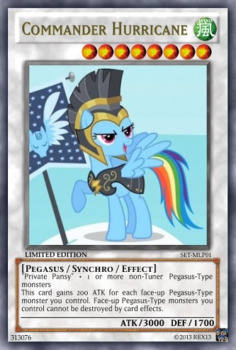 Commander Hurricane (MLP): Yu-Gi-Oh! Card