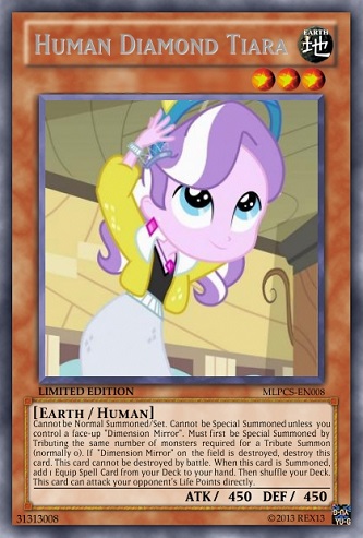 Human Diamond Tiara (MLP): Yu-Gi-Oh! Card