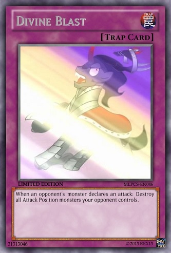 Divine Blast (MLP): Yu-Gi-Oh! Card